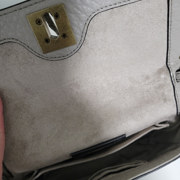 Rebecca Minkoff Taupe Studded Crossbody - Picture 12 of 15